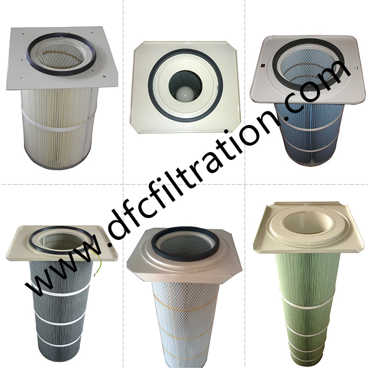 E TYPE - Square Flange Filter Cartridge