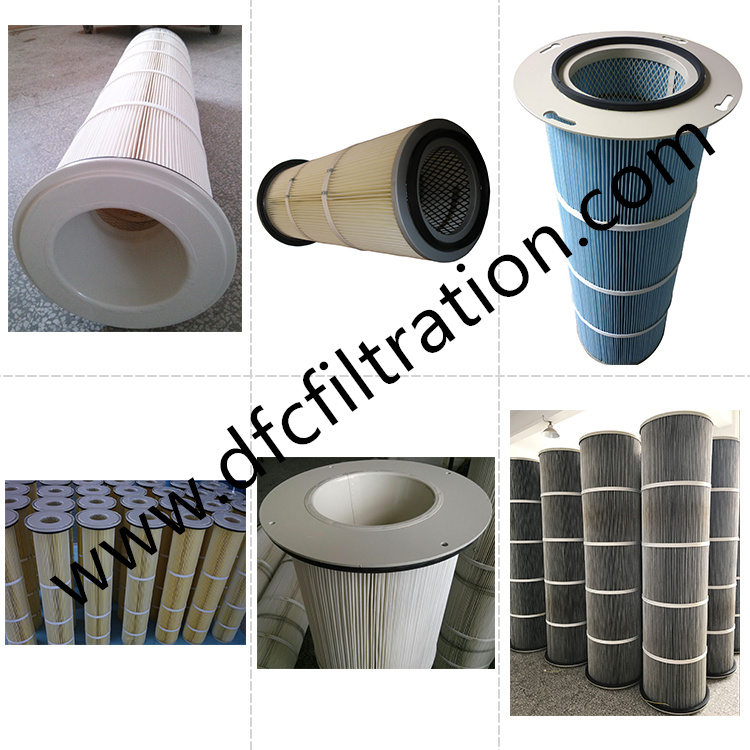 B TYPE - Round top Flange Air Filter