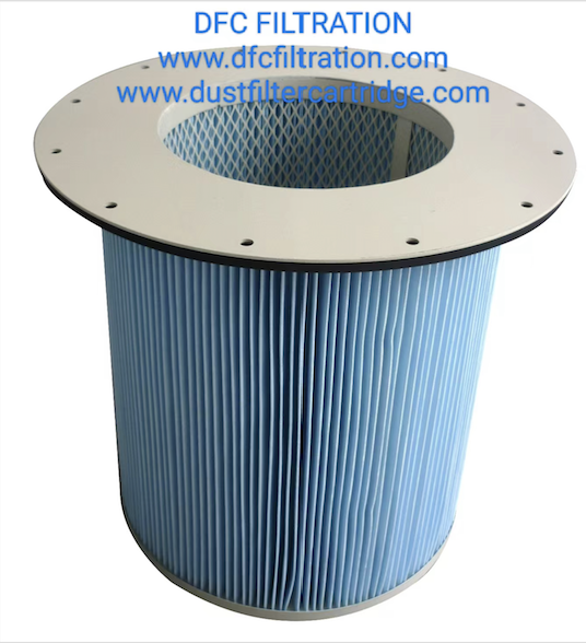 B TYPE - Round top Flange Air Filter